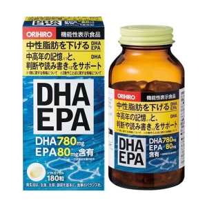 Viên uống bổ não Orihiro DHA EPA Nhật Bản 180 viên