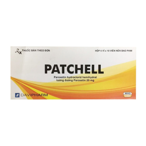 Patchell 20mg Davi Pharm điều trị trầm cảm, rối loạn lo âu 100 viên