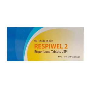 Respiwel-2 Akums trị tâm thần phân liệt 100 viên