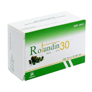 Rotundin 30 Donaipharm điều trị căng thẳng, mất ngủ 100 viên
