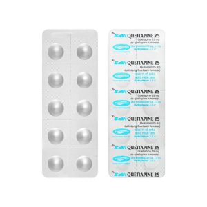 Savi Quetiapine 25 điều trị tâm thần phân liệt 30 viên