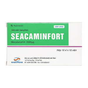 Seacaminfort Hadiphar điều trị các bệnh lý thần kinh ngoại biên 100 viên