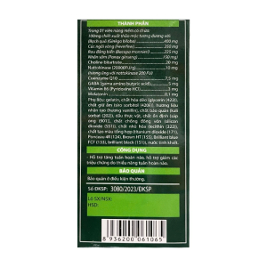 Soberain-SM hỗ trợ tăng tuần hoàn não 100 viên