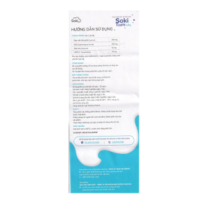 Bột hòa tan Soki Tium Baby hỗ trợ giúp ngủ ngon, tăng cường tiêu hóa (12 gói x 3g)