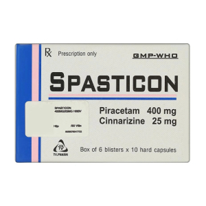 Spasticon TV.Pharm điều trị bệnh não do chấn thương 60 viên
