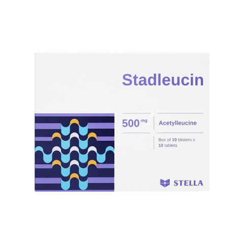 Stadleucin 500mg Stella trị triệu chứng chóng mặt 100 viên