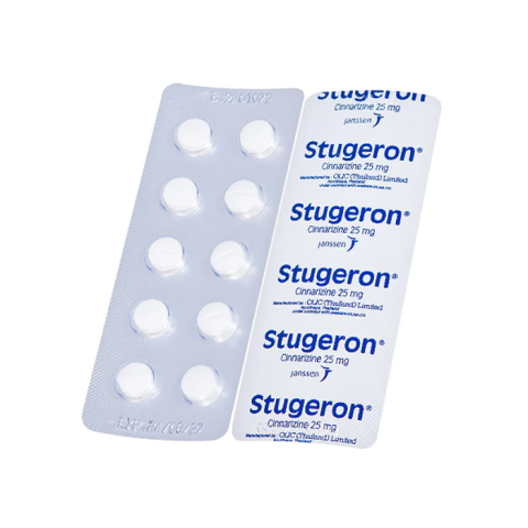 Stugeron Janssen điều trị rối loạn tuần hoàn não 250 viên