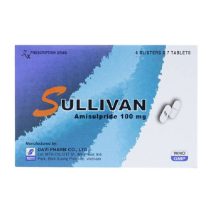 Sullivan Davipharm điều trị bệnh tâm thần phân liệt 28 viên
