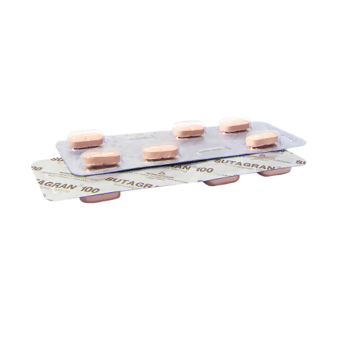 Sutagran 100mg Agimexpharm điều trị tích cực để cắt ngay cơn đau nửa đầu 12 viên