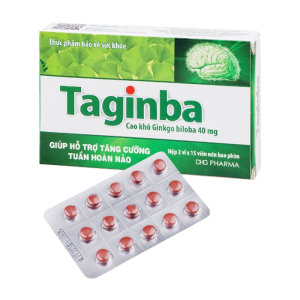 Taginba DHG Pharma tăng cường tuần hoàn não 30 viên
