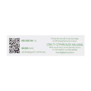 Taginba DHG Pharma tăng cường tuần hoàn não 30 viên