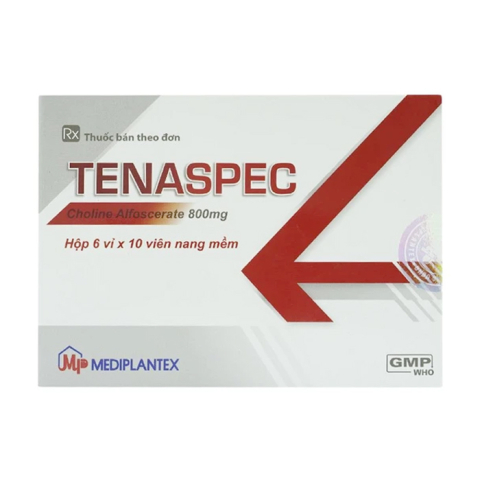 Tenaspec Mediplantex điều trị và phục hồi sau đột quỵ 60 viên