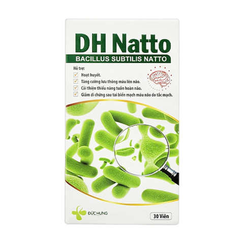Thực phẩm bảo vệ sức khỏe Dh Natto hộp 30 viên