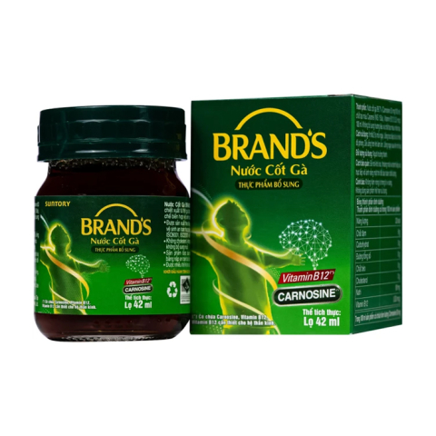 Thực phẩm bổ sung Nước cốt gà Brand's (6 lọ x 42ml)