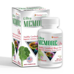 Ultra Memore Plus bổ não, cải thiện trí nhớ 60 viên