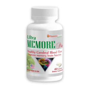 Ultra Memore Plus bổ não, cải thiện trí nhớ 60 viên