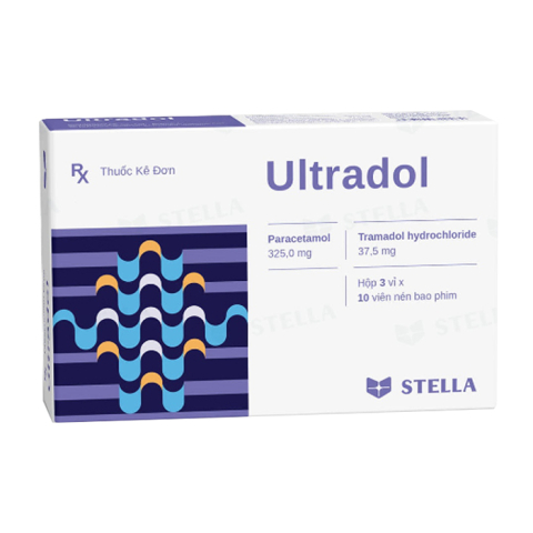 Ultradol Stella điều trị triệu chứng đau 30 viên