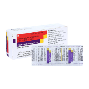 Valparin 200 Alkalets Torrent điều trị động kinh 100 viên