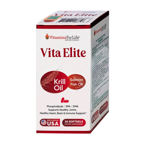 Vita Elite Vitamins For Life hỗ trợ cải thiện trí nhớ 30 viên