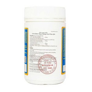 Vitatree Mega Omega 369 Plus Q10 hỗ trợ nâng cao trí nhớ 